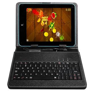 Funda para Tablet de 8 Pulgadas con Teclado, Práctica Cubierta para Usuarios de Tablets - Product Image 1