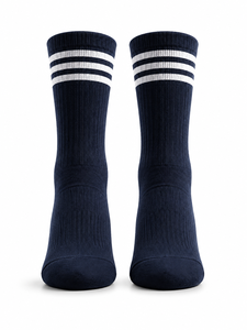 <b>White</b> Crew Woven Eco-Friendly Breathable Anti-Bacterial Quick Dry Anti-Slip Sports <b>Socks</b> <b>Men's</b> Summer Running Basketball Soccer - Product Image 2