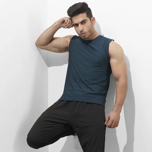 Ensemble débardeur et short pour homme AULTRA ONE ENTERPRISES, col rond, motif 3D, sans manches, décontracté, respirant, imprimé par transfert thermique, tricoté - Product Image 1