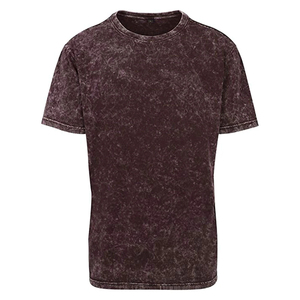 T-shirt à manches courtes tie-dye pour homme, coupe classique, col rond, 100% coton jersey, décontracté, couleur unie verte - Product Image 6