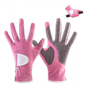 Wholesale Premium Quality Men's Golf <b>Gloves</b> Soft Fabric <b>Moisture</b> Wicking Breathable Non-Slip Adjustable Wrist Strap Outdoor - Product Image 1