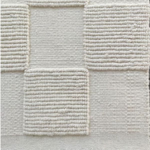 Tapis en laine de luxe tissé à la main en Inde, prix fabricant direct usine, pour diverses utilisations intérieures, au design texturé côtelé. - Product Image 1