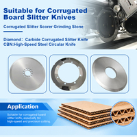 Meules circulaires plates CBN pour découpeuses de carton ondulé, pierres à aiguiser pour lames HSS, roues d'affûtage