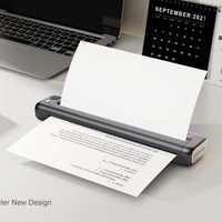 Imprimante thermique portable Sudex F81 Mini pour documents de bureau mobiles sans fil WiFi, étiquettes, stock quotidien, 203 DPI, garantie 3 ans