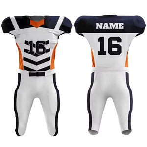 Vêtements de sport en polyester légers à logo personnalisé, très demandés, uniforme de football américain - Product Image 1