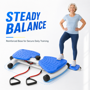 FLOWA Appareil d'entraînement d'équilibre pour seniors - Exerciceur de stabilité lombaire à faible impact avec poignée de sécurité - Outil d'activité quotidienne à domicile - Product Image 5