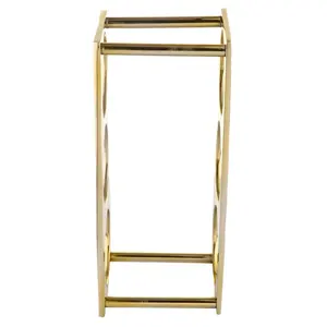 Support à bouteilles de vin en métal de style farmhouse décoratif haut de gamme, seau à glace en aluminium étanche avec pinces, capacité 5L, fabrication artisanale de luxe - Product Image 6