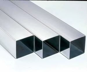 ท่อเหล็กกล้าไร้สนิมอุตสาหกรรมรูปทรงสี่เหลี่ยมผืนผ้า SS 304 316 สำหรับงานผลิตหนัก - Product Image 1