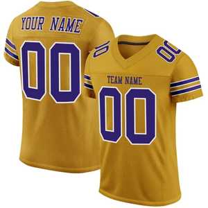 Venta al por mayor de camisetas de fútbol americano con impresión por transferencia térmica, personalizadas con nombre y número sublimados, fabricadas en Pakistán. - Product Image 1