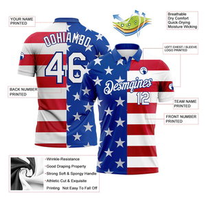 Camiseta de Polo de Fútbol Personalizada Sublimada en Poliéster para Hombre, Camiseta de Polo de Manga Corta Bordada de Alta Calidad - Product Image 5