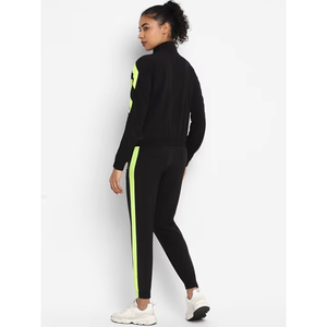 High Demand Women's Premium Quality Breathable 100% <b>Polyester</b> <b>Joggers</b> Set Stylish Casual Solid Pattern Tracksuit Drawstring for - Product Image 5