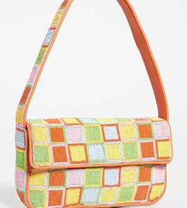 Multicolour <b>Seed</b> Beaded <b>Storage</b> Bag Premium Shoulder Handbag Women Contemporary Fashion Purse Wedding Evening Gift Collection - Product Image 1
