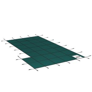 Copertura di Sicurezza Invernale Rettangolare per Piscina 20 ft X 38 ft in PVC con Rete ad Alta Resistenza in PP, con Gradino Destro e Tripla Cucitura per Piscine Fuori Terra - Product Image 3