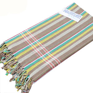 High Quality Kikoy Fabric Beach Pareo <b>Towel</b> <b>Quick</b>-<b>Dry</b> Plain Kenyan Designs for Everyone Manufactured in India - Product Image 5