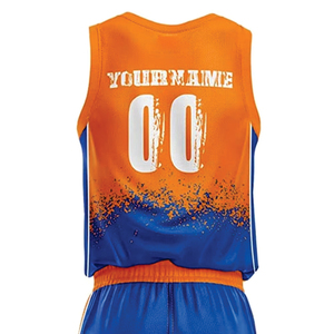 Uniformes de Baloncesto Sublimados para Universidad a Precio Razonable, Diseños con Combinación de Colores, Jersey de Baloncesto Personalizado para Equipo - Product Image 6