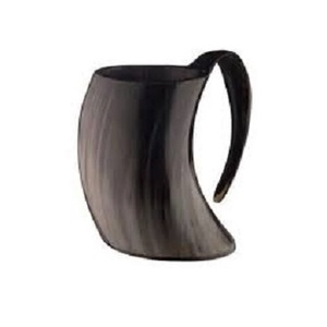 Jarra de Cerveza Vikinga Rústica Hecha a Mano, de Cuerno Natural de Búfalo, Gran Capacidad, a Prueba de Fugas, Apta para Lavavajillas, Taza Medieval para Beber en el Bar - Product Image 2