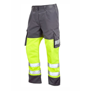 Pantalones de Trabajo Unisex de Talla Grande, Resistentes, con Múltiples Bolsillos, Portaherramientas, Duraderos, Resistentes al Desgaste, de Poliéster - Product Image 3
