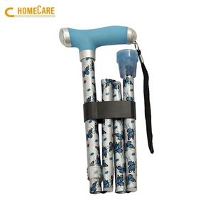 Silicone Handle Luminous Canes Foldable Walking <b>Stick</b> - Product Image 6