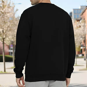 Sudaderas Negras para Hombre de Diseño Profesional con Forro 100% Algodón Antiarrugas Ropa Casual Rebaja de Invierno Precio Razonable - Product Image 4