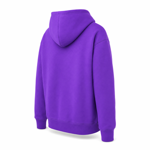 Sudadera con Capucha Premium sin Cordones, de Felpa Gruesa, Corte Regular, Unisex, de Algodón, Transpirable, con Hombros Caídos y Bolsillo Canguro - Product Image 3