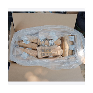 Jouet à mâcher en bois de café le plus vendu 2025 pour petits animaux – Nettoie les dents et prévient la mastication destructrice – Bâtonnet en bois organique durable - Product Image 1