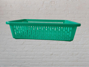 26x36x9cm cm <b>Plastic</b> Basket <b>Crate</b>/Basket for Agriculture Fruits Vegetable-Rectangular <b>Plastic</b> Tray 100% Virgin PP - Product Image 3