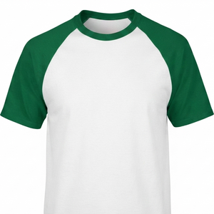 T-shirts Raglan Personnalisés Homme Manches Longues Style Baseball Coton Polyester OEM ODM T-shirt Raglan Premium Unisexe Décontracté Manches Longues - Product Image 3