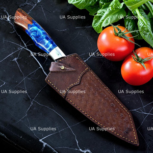 Couteau de chef en cuivre damas de haute qualité, forgé à la main, couteau de cuisine professionnel, manche personnalisé, vente en gros, OEM, ODM - Product Image 5