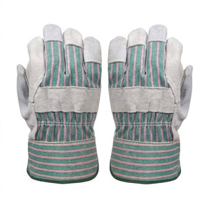 ถุงมือเซฟตี้สำหรับงานหนัก Florida Rigger หนังวัวแท้  พร้อมปลอกข้อมือนิรภัย ได้รับการรับรองมาตรฐาน CE เหมาะสำหรับงานบ้าน ทำสวน และอุตสาหกรรม JNM SAFETY - Product Image 2