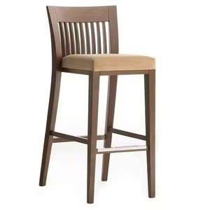 Best Quality Charcoal Grey Leatherette <b>Backrest</b> Dark Alloy Legs Use <b>Bar</b> <b>Stool</b> And Chair For Hotel High Table Seating Chair - Product Image 6