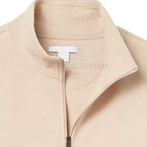 เสื้อสเวตเชิ้ตพิมพ์โลโก้ตามสั่ง ขนาดตามสั่ง รุ่นพื้นฐานสำหรับผู้ชาย ขายดีที่สุด ขายส่ง เสื้อสเวตเชิ้ตแบบซิปครึ่งตัว ระบายอากาศได้ดี - Product Image 3