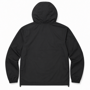 <b>Mens</b> Winter Relaxed Fit Lightweight Polyester Anorak <b>Jacket</b> Hooded <b>Half</b>-<b>Zip</b> Pullover Windbreaker ODM Shell Outdoor Casual - Product Image 5