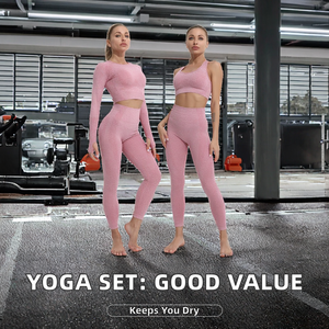 Promotion Rangli : Vêtements de sport pas chers, shorts de fitness sans couture de bonne qualité, vente directe d'usine, ensemble de shorts de yoga en polyester/nylon - Product Image 6