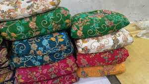 Natural Crepe Position Print Quick-Dry Heavyweight Woven <b>Fabric</b> for Men's Apparel - Product Image 3