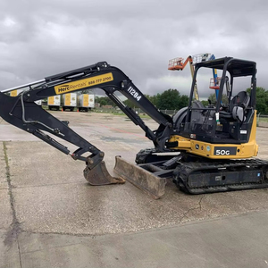 Miniexcavadora John Deere 17G Usada en Venta, Máquina de Construcción Hidráulica de Alto Rendimiento con Motor Yanmar y Caja de Cambios - Product Image 1