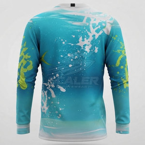 Camisa de Pesca para Hombre, de Secado Rápido, Tejido Transpirable, Manga Larga, Protección UPF 50, Diseño Estampado, Personalizable al por Mayor - Product Image 2