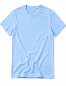 เสื้อยืดคอกลมผู้ชาย ผ้าฝ้าย 100% แขนสั้น ใส่สบายๆ สำหรับฤดูร้อน เป็นมิตรกับสิ่งแวดล้อม ทรงปกติ ระบายอากาศได้ดี คุณภาพสูง - Product Image 1
