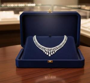 Collar de Diamantes de Diseño de Excelente Calidad para Mujer, Aspecto Premium, para Ocasiones Especiales, Suministro Disponible en Todo el Mundo - Product Image 3