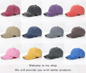 Gorra de Béisbol de Algodón Vintage Estilo Dad Hat, Lavada a Mano, Ajustable, Informal, Venta al Por Mayor - Product Image 6