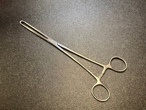Pince à tissus orthopédique médicale chirurgicale Allis-Willauer, 10 po, largeur de mâchoire 6,5 mm, 5 x 6 dents, acier inoxydable, certifiée CE ISO - Product Image 1