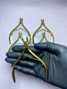 Juego de Cortaúñas de Lujo de Primera Calidad, Color Dorado, Hoja Afilada, Recorte de Precisión, Acero Inoxidable, Herramienta de Manicura para Uñas de Pies y Manos - Product Image 3