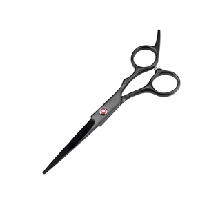 Ariston International 440C Stainless Steel Professional Barber Scissors Set Long Handle Right-Handed <b>Thinning</b> Shears for Hair - Product Image 2