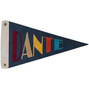 Banderín OnePlus HOLIDAYS ATP01 Dante, Forma Rectangular, Nombre Bordado, Material de Poliéster Duradero, Decoración Deportiva - Product Image 1