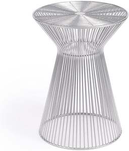 โต๊ะข้างเหล็กแข็งแรงทนทานพร้อมโครงเสริมความแข็งแรงสำหรับการใช้งานในที่อยู่อาศัยและเชิงพาณิชย์ในระยะยาว - Product Image 3