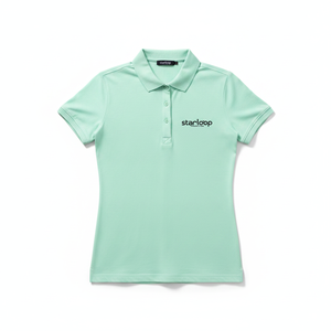 Camiseta de Manga Corta para Mujer, Estilo Nuevo, Ajustada, Sin Costuras, con Cuello Polo, Informal, de Punto - Product Image 4