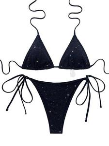 Swimming Wear for Adults 2 Piece Sports Swimwear Bathing for <b>Bikini</b> Set OEM Design Beachwear Suits Wholesale Rate Customized - Product Image 3