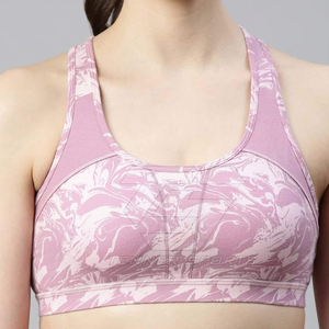Soutien-gorge de sport pour femme en spandex/nylon, soutien-gorge de fitness push-up pour femme, en vente en ligne - Product Image 4