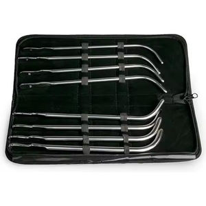 Kit de Dilatateurs de Hegar 8 pièces, Sonde Vaginale, Kit de Gynécologie, en Acier Inoxydable, pour Diagnostic et Chirurgie, par Mahfooz Instruments - Product Image 3