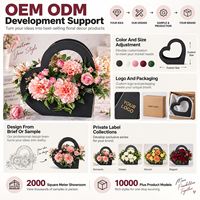 Support floral en métal en forme de cœur pour cimetière, base d'arrangement floral commémoratif pour décoration de tombes, vente en gros, OEM ODM