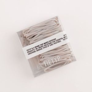 Coleteros TIETYP, Bandas Elásticas de Goma de Color Sólido, Minimalistas y Modernas para Uso Diario, Paquete para Mujer, Empaquetado en Cartón, Hecho en Corea - Product Image 5